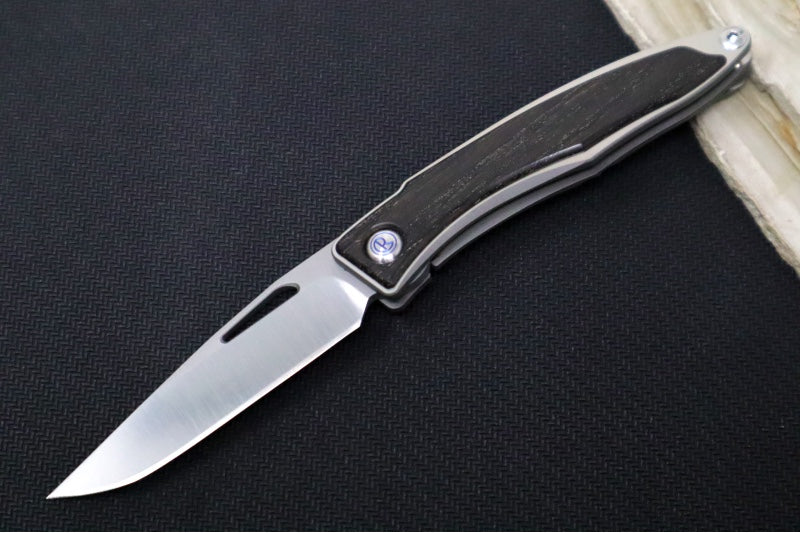 Chris Reeve Mnandi Gentleman's Knife - Bog Oak - CPM-Magnacut Blade (A1) MNA-1000