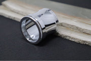 HORL Magnifier - 3.5x Magnifying Lens - Bright Chrome Plated Brass Body LUPE-P - Northwest Knives