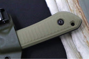 Schwarz Designs Overland X - OD Green G-10 Handle / Magnacut Blade / Black Cerakote Finish / OD Green Kydex Sheath - Northwest Knives