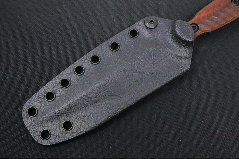 Toor Knives Specter - Black KG Gunkote Finished Blade / CPM-3V Steel / Granadillo Handle / Kydex Sheath 850049642309