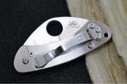 Spyderco Balance SPRINT RUN  - Blue G-10 Handle / CPM-SPY27 Steel / Satin Finish / Downturned Blade C141GPCBL - Northwest Knives
