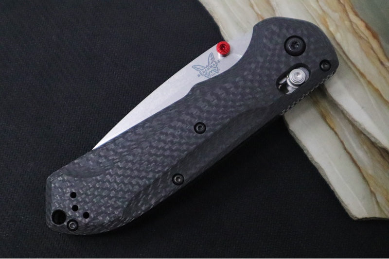 Benchmade 560-3 Freek - CPM-S90V Steel / Drop Point Blade / Black Carbon Fiber Handle