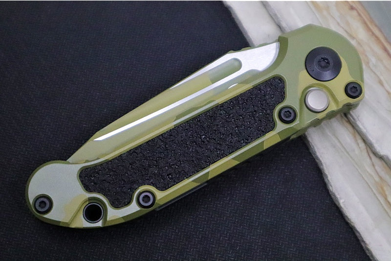 Microtech L.U.D.T Gen III Signature Series - Bazooka Camo Finished Blade / Tanto Blade / M390MK Steel / Bazooka Camo Cerakoted Aluminum Handle - 1136-1BOCS-Z4