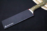Microtech Chef's Knife - M390MK Steel / Stonewashed Finish / OD Green G-10 Handle 3000-10OD - Northwest Knives