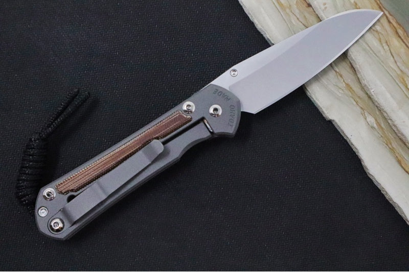 Chris Reeve Knives Small Sebenza 31 - Insingo / Natural Canvas Micarta Inlay / Magnacut Steel S31-1222