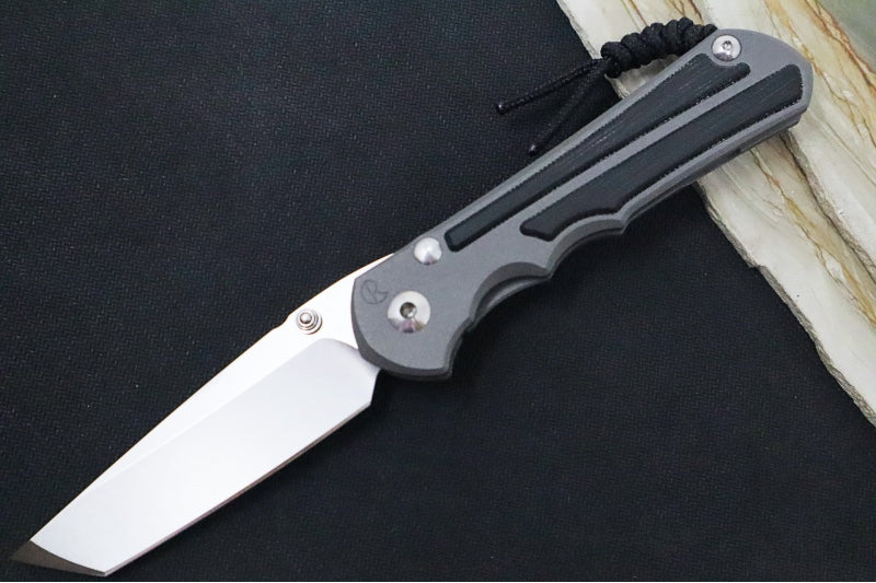 Chris Reeve Knives Large Inkosi - Tanto / CPM-Magnacut Steel / Titanium Handle with Black Canvas Micarta LIN-1044