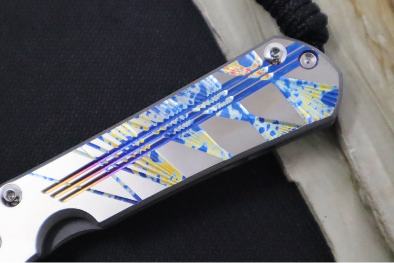 Chris Reeve Knives Small Sebenza 31 - Unique Graphics / CPM-Magnacut Blade #8374