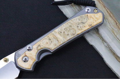 Chris Reeve Large Sebenza 31 - Insingo Blade / Box Elder Inlay / CPM-Magnacut Steel (A3)