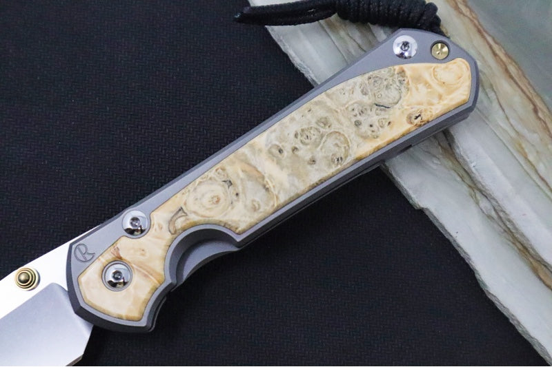 Chris Reeve Large Sebenza 31 - Insingo Blade / Box Elder Inlay / CPM-Magnacut Steel (A3) L31-1126