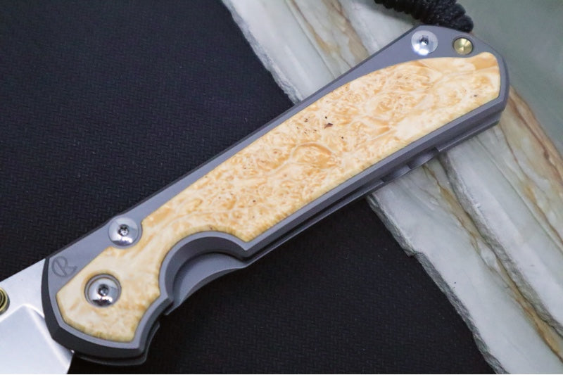 Chris Reeve Large Sebenza 31 - Insingo Blade / Box Elder Inlay / CPM-Magnacut Steel (A4) L31-1126