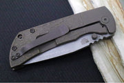 McNees Knives PM Mac2 3.5" BJIG Folding Knife - CPM-Magnacut Steel / Drop Point / Bronzed Anodized Titanium Handle & Bronze Atomic Anodized Hardware - Northwest Knives