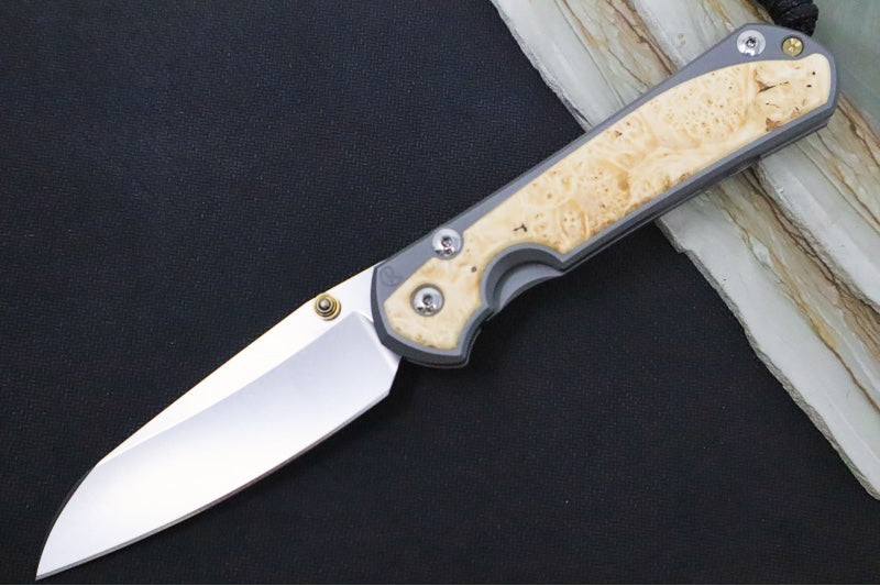 Chris Reeve Large Sebenza 31 - Insingo Blade / Box Elder Inlay / CPM-Magnacut Steel (A5) L31-1126