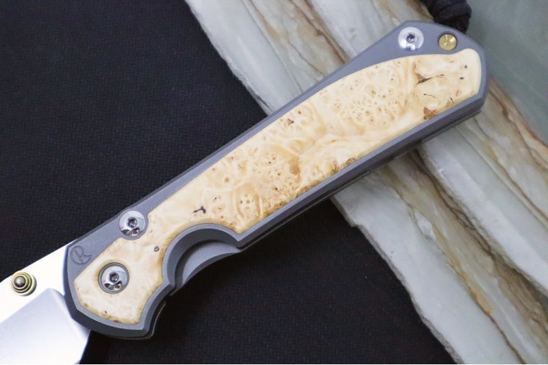 Chris Reeve Large Sebenza 31 - Insingo Blade / Box Elder Inlay / CPM-Magnacut Steel (A5) L31-1126