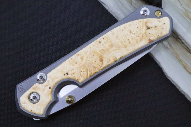 Chris Reeve Large Sebenza 31 - Insingo Blade / Box Elder Inlay / CPM-Magnacut Steel (A5) L31-1126