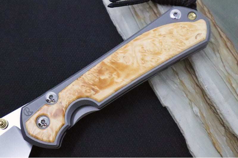 Chris Reeve Large Sebenza 31 - Insingo Blade / Box Elder Inlay / CPM-Magnacut Steel (A6) L31-1126