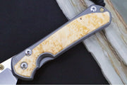 Chris Reeve Large Sebenza 31 - Insingo Blade / Box Elder Inlay / CPM-Magnacut Steel (A8) L31-1126 - Northwest Knives