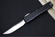 Microtech Ultratech Gen IV OTF - Stonewash Finish / Drop Point Blade / Black Anodized Aluminum Handle 11214-10 - Northwest Knives