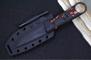 White River Knives FC-PKO Firecraft Custom - Orange Treestand Cerakote Finish / CPM-S35VN Steel / Orange Treestand G-10 Handle - Northwest Knives