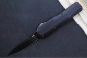 Kershaw 9000BLK Livewire OTF - Black Anodized Aluminum Handle / CPM-Magnacut / Spearpoint Blade / Black Finish - Northwest Knives