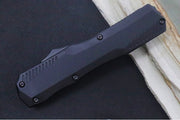 Kershaw 9000BLK Livewire OTF - Black Anodized Aluminum Handle / CPM-Magnacut / Spearpoint Blade / Black Finish - Northwest Knives