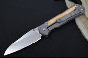 Chris Reeve Knives Small Sebenza 31 LEFT HAND - Insingo Blade / CPM-Magnacut Steel / Box Elder Inlay S31-1127 (A1) - Northwest Knives