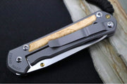 Chris Reeve Knives Small Sebenza 31 LEFT HAND - Insingo Blade / CPM-Magnacut Steel / Box Elder Inlay S31-1127 (A1) - Northwest Knives