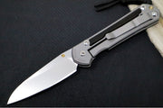 Chris Reeve Knives Small Sebenza 31 LEFT HAND - Insingo Blade / CPM-Magnacut Steel / Macassar Ebony Inlay S31-1129 (A2) - Northwest Knives