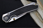 Chris Reeve Knives Small Sebenza 31 Polished - Drop Point Blade in CPM-Magnacut / Bog Oak Inlay (A8) S31-1620 - Northwest Knives