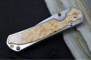 Chris Reeve Knives Small Sebenza 31 - CPM-Magnacut Steel / Polished Drop Point / Box Elder Inlay (A1) S31-1628 - Northwest Knives