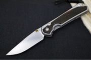 Chris Reeve Knives Small Sebenza 31 - CPM-Magnacut Steel / Polished Drop Point / Macassar Ebony Inlay (A2) S31-1636 - Northwest Knives