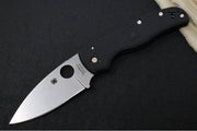 Spyderco Shaman Lightweight - Black FRN Handle / CTS-BD1N Steel / Stonewashed Finish C229PBK - Northwest Knives