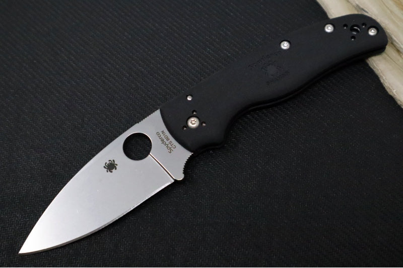Spyderco Shaman Lightweight - Black FRN Handle / CTS-BD1N Steel / Stonewashed Finish C229PBK - Northwest Knives