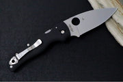 Spyderco Shaman Lightweight - Black FRN Handle / CTS-BD1N Steel / Stonewashed Finish C229PBK - Northwest Knives