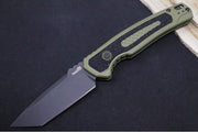 Kershaw 7105OLBLK Launch 16 Auto - CPM-M4 Steel / Black Tanto Blade / OD Green Aluminum Handle with Trac-Tek Insert - Northwest Knives