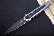 Kershaw 7951 Launch 17 Auto - CPM-S35VN Steel / Black Clip Point Blade / Gray Aluminum Handle with Black G10 Insert - Northwest Knives