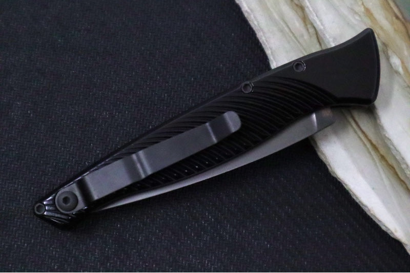 Piranha Knives "DNA" - Black Blade / CPM-S30V Blade / Black Aluminum Handle