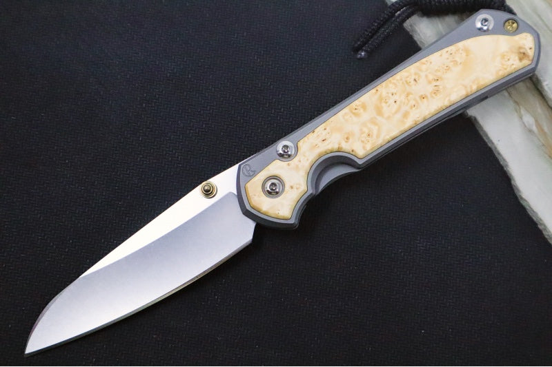 Chris Reeve Knives Small Sebenza 31 - Insingo / CPM-Magnacut Steel / Box Elder Inlay (A1) S31-1126