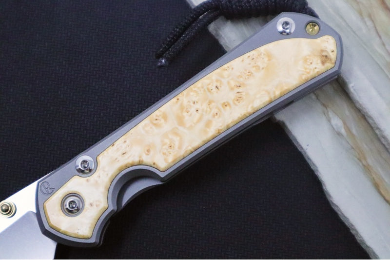 Chris Reeve Knives Small Sebenza 31 - Insingo / CPM-Magnacut Steel / Box Elder Inlay (A1)