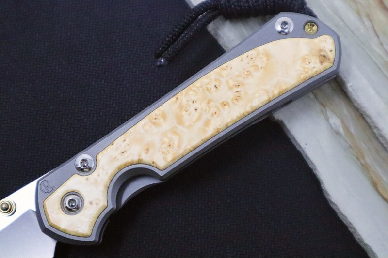 Chris Reeve Knives Small Sebenza 31 - Insingo / CPM-Magnacut Steel / Box Elder Inlay (A1) S31-1126