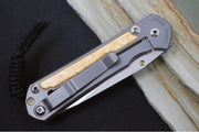 Chris Reeve Knives Small Sebenza 31 - Insingo / CPM-Magnacut Steel / Box Elder Inlay (A1) S31-1126 - Northwest Knives