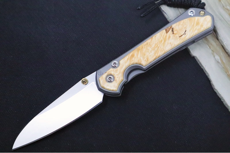 Chris Reeve Knives Small Sebenza 31 - Insingo / CPM-Magnacut Steel / Box Elder Inlay (A2)
