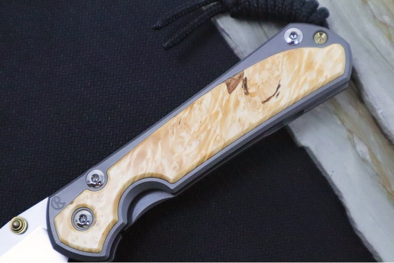 Chris Reeve Knives Small Sebenza 31 - Insingo / CPM-Magnacut Steel / Box Elder Inlay (A2) S31-1126