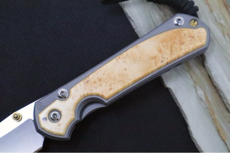 Chris Reeve Knives Small Sebenza 31 - Insingo / CPM-Magnacut Steel / Box Elder Inlay (A3)