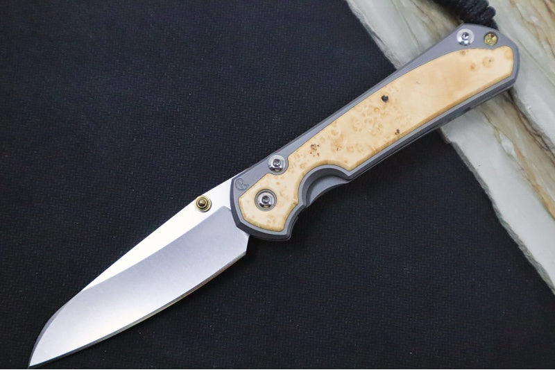 Chris Reeve Knives Small Sebenza 31 - Insingo / CPM-Magnacut Steel / Box Elder Inlay (A4) S31-1126 - Northwest Knives