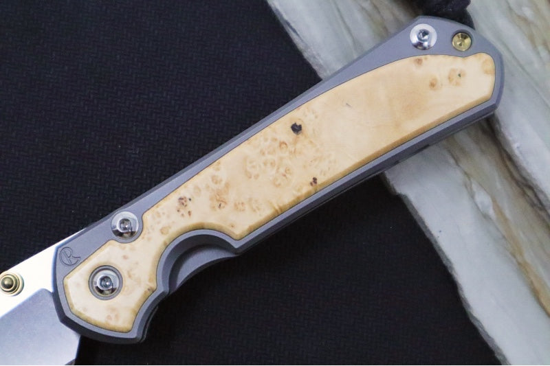 Chris Reeve Knives Small Sebenza 31 - Insingo / CPM-Magnacut Steel / Box Elder Inlay (A4) S31-1126