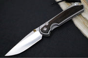 Chris Reeve Knives Small Sebenza 31 - CPM-Magnacut Steel / Polished Drop Point / Macassar Ebony Inlay (A3) S31-1636 - Northwest Knives