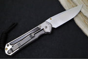 Chris Reeve Knives Small Sebenza 31 - CPM-Magnacut Steel / Polished Drop Point / Macassar Ebony Inlay (A3) S31-1636 - Northwest Knives