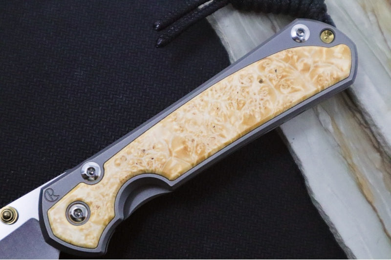 Chris Reeve Knives Small Sebenza 31 - Insingo / CPM-Magnacut Steel / Box Elder Inlay (A5) S31-1126
