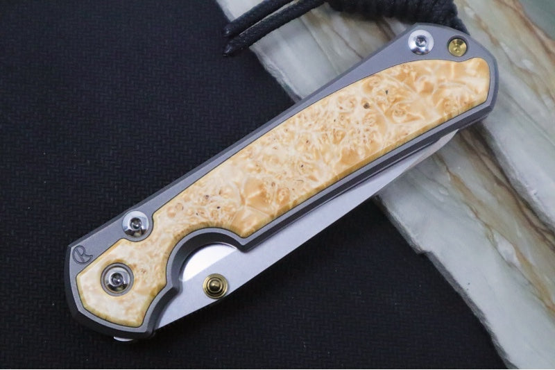 Chris Reeve Knives Small Sebenza 31 - Insingo / CPM-Magnacut Steel / Box Elder Inlay (A5)