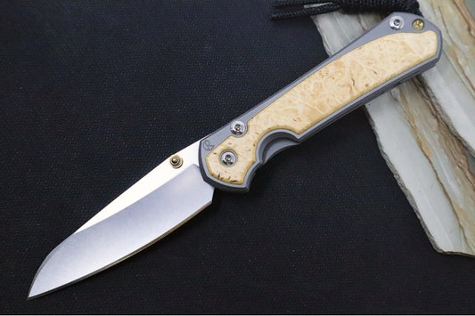 Chris Reeve Knives Small Sebenza 31 - Insingo / CPM-Magnacut Steel / Box Elder Inlay (A6)